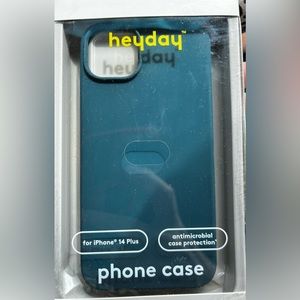 Heyday Phone Case Apple iPhone 14 plus Green Silicone